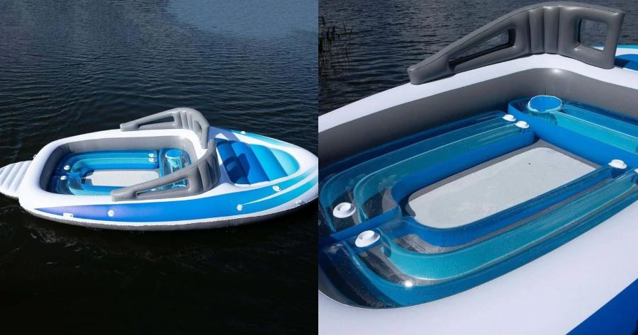 Έτοιμη σε 20 λέπτα: Η φουσκωτή βάρκα που κάνει θραύση – Φουσκώνει μόνη της και χωράει 6 άτομα