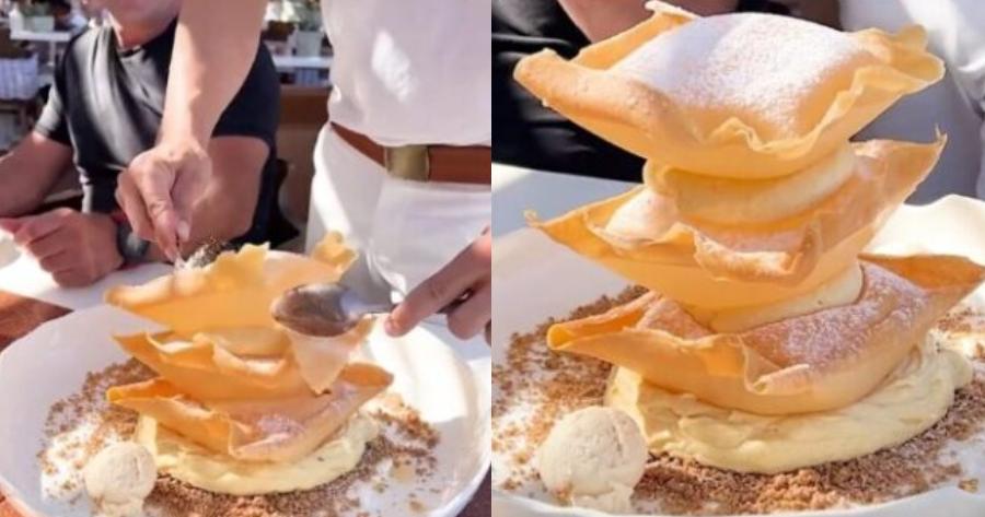 Η τιμή της ζαλίζει: Η πιο ακριβή μπουγάτσα του κόσμου σερβίρεται στη Μύκονο