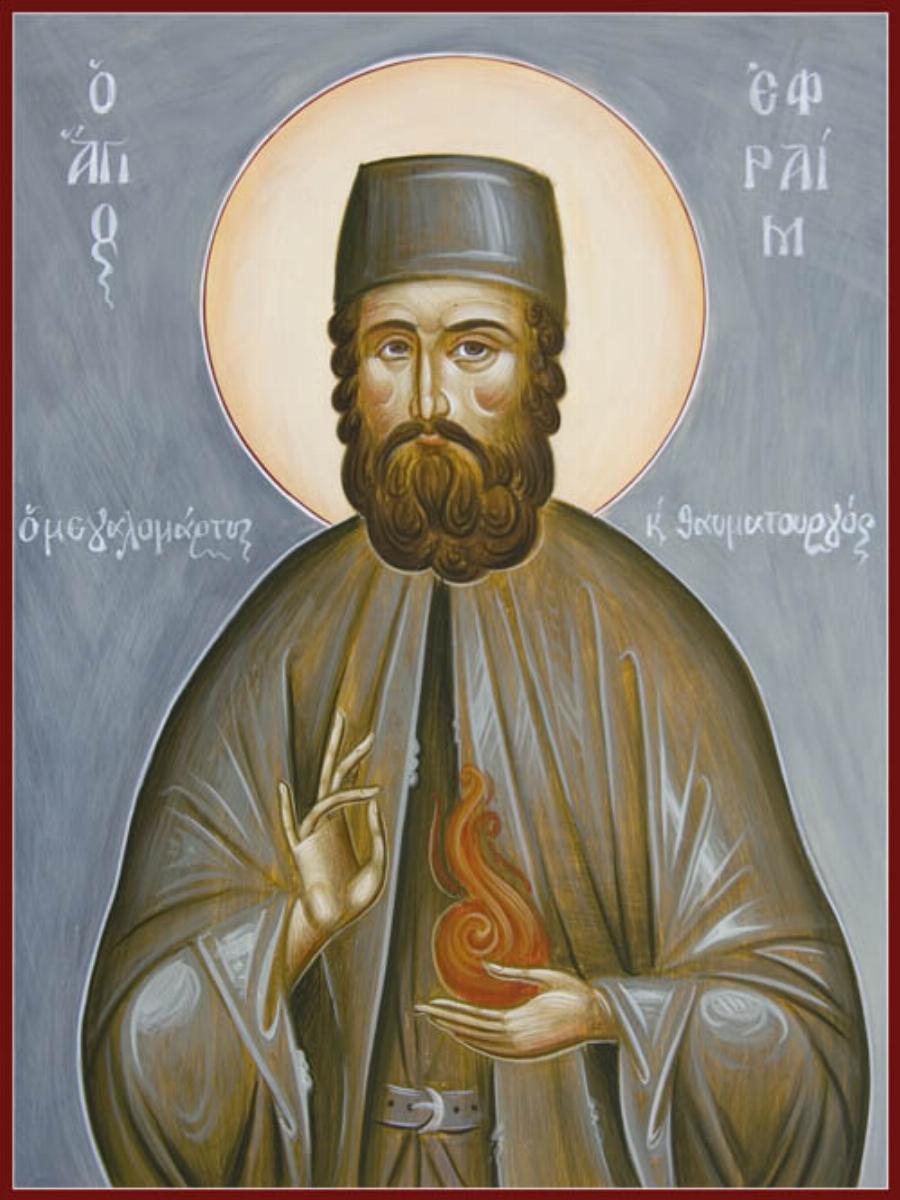 Βάϊος Σύρρος: «Πήγα στον Άγιο Εφραίμ, έβαλα βαμβάκι με λαδάκι πάνω στον όγκο και ξαφνικά μύρισε παντού μύρο»