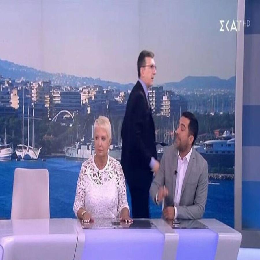 «Δεν μας παρατάς πρωί πρωί»: Έφυγε από το στούντιο την ώρα της εκπομπής ο Άρης Πορτοσάλτε