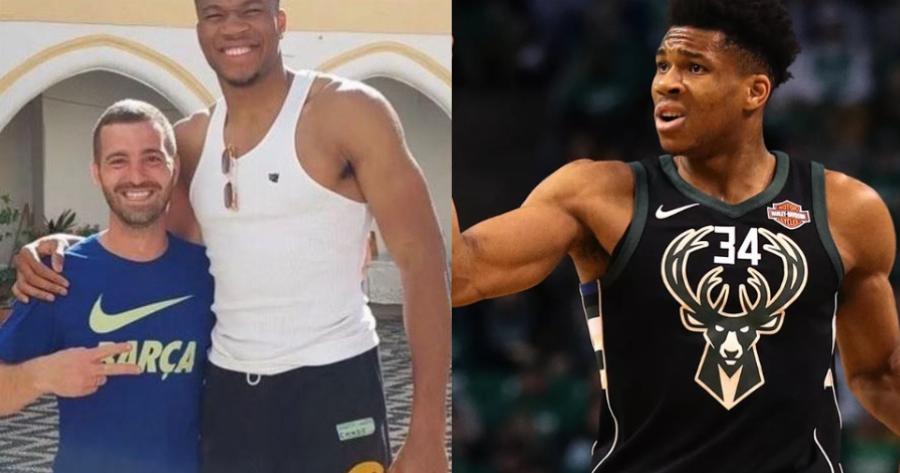 Γιάννης Αντετοκούνμπο: Βρέθηκε στην Ιερά Μονή Πανορμίτη Σύμης