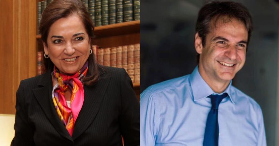 Πιο σίγουρη από ποτέ η Ντόρα Μπακογιάννη: «Δεν υπάρχει κανείς που να αμφισβητεί τον Πρωθυπουργό»