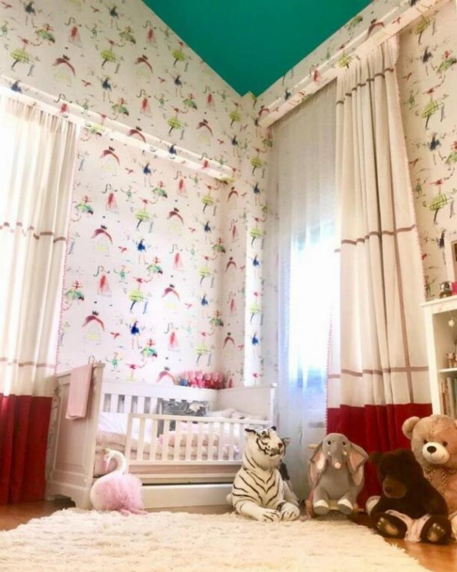 Σίσσυ Φειδά: Το απίθανο σπίτι, που θυμίζει μικρό παλάτι και το παραμυθένιο δωμάτιο της κόρης της