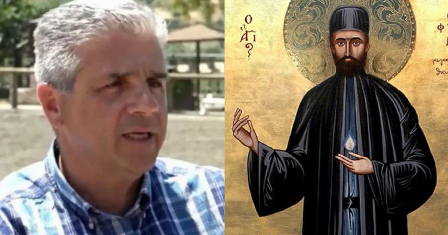 Βάϊος Σύρρος: «Πήγα στον Άγιο Εφραίμ, έβαλα βαμβάκι με λαδάκι πάνω στον όγκο και ξαφνικά μύρισε παντού μύρο»