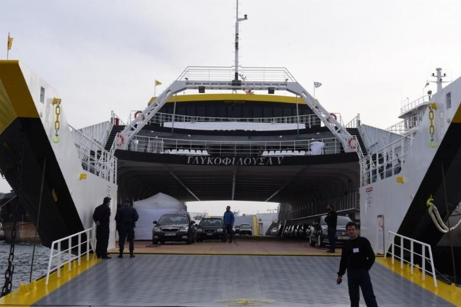 Σαλαμίνα: Βραβείο για Οχηματαγωγό που κατασκευάστηκε από Ελληνικό ναυπηγείο