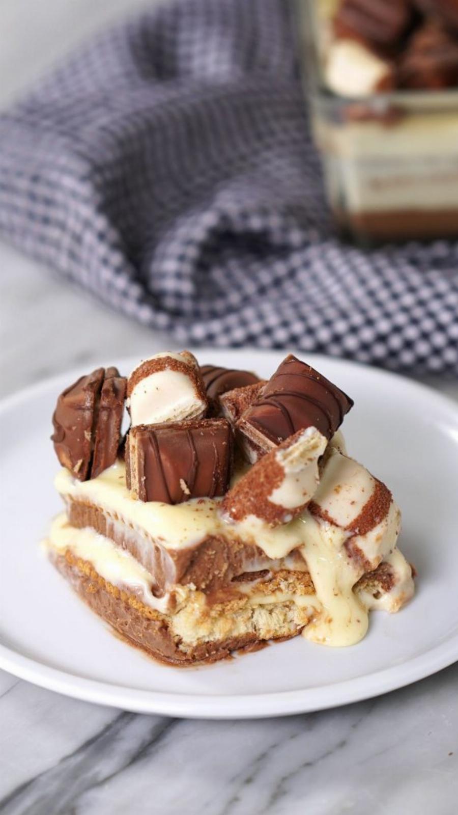 Αμαρτωλό γλυκό ψυγείου: Η πρωτότυπη συνταγή με Kinder Bueno – Πανεύκολη και λαχταριστή