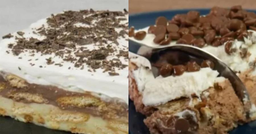 Γλυκό ψυγείου με μπισκότο: Μόνο με 6 υλικά και καθόλου ζάχαρη – Θα το φτιάχνετε ξανά και ξανά όλο το καλοκαίρι