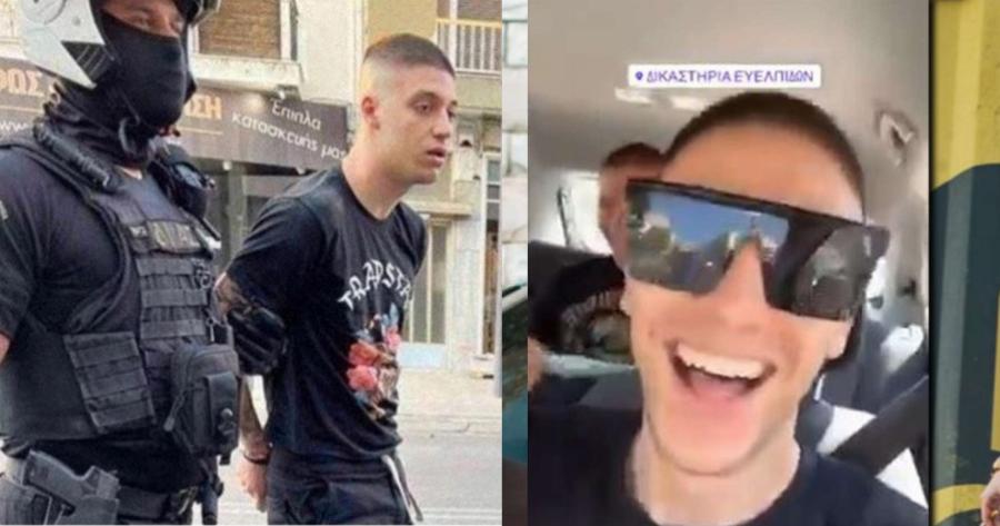 Trannos: «Ήταν τρομαγμένος, καμία σχέση με τα βίντεο κλιπ του», λέει αστυνομικός που τον συνέλαβε
