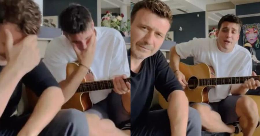 «Όχι βρε μάνα, μη μιλάς»: Η παρέμβαση της μαμάς του Πλούταρχου σε βίντεο του που κάνει το γύρο του διαδικτύου