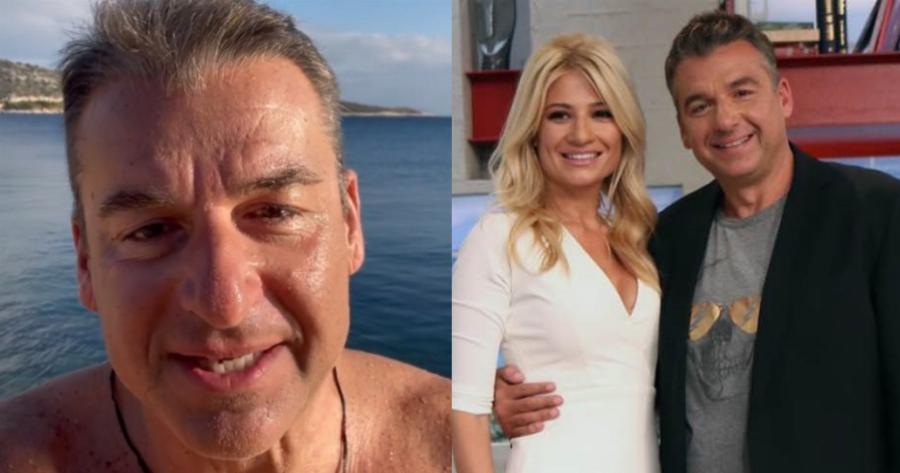 Γιώργος Λιάγκας: Ο μεγάλος έρωτας με ξανθιά καλλονή παρουσιάστρια, πριν παντρευτεί την Σκορδά