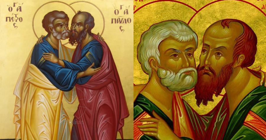 Γιορτή Πέτρου και Παύλου:  Γιατί γιορτάζουν μαζί οι δύο Απόστολοι