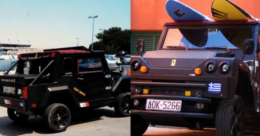 Ελληνικό θηρίο: Το ελληνικό τζιπ «Keraboss Super K» μπαίνει στη παραγωγή