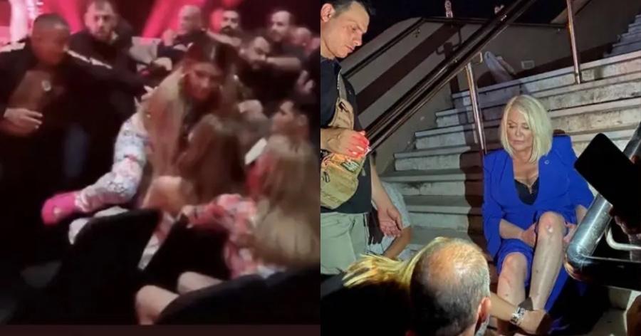 Πρωτόγνωρες σκηνές για την Ελλάδα σε διαγωνισμό: Αποχώρησε η Παπαρίζου και τραυματίστηκε η Κορομηλά