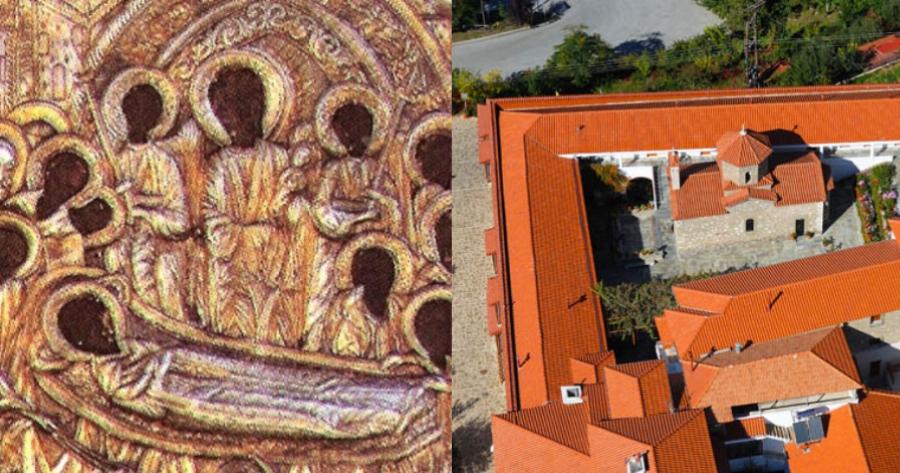 Το θαυματουργό Άγιο Μύρο στο ιστορικό μοναστήρι της Παναγίας Μαλεβής