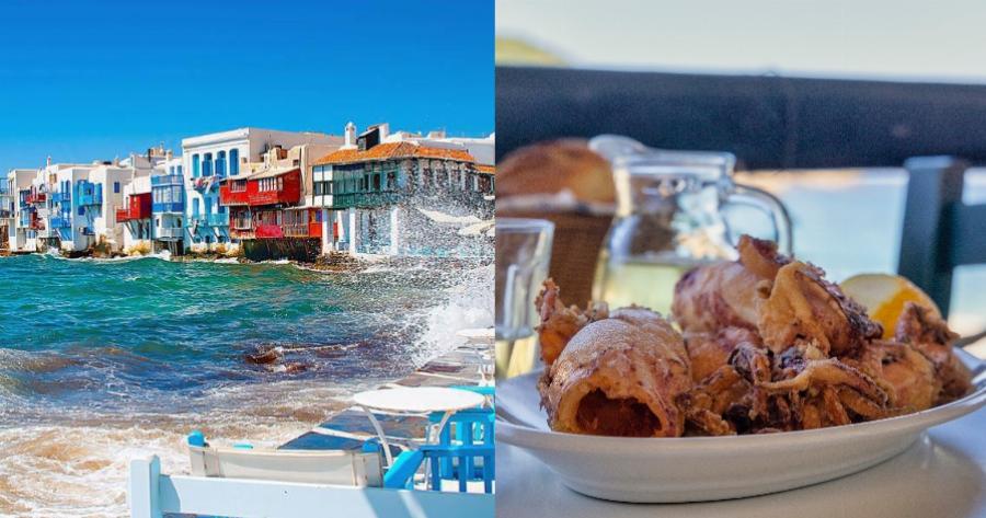 «Χρυσάφι» τα καλαμαράκια και το σουβλάκι και  στη Μύκονο – Οι τιμές που κυκλοφόρησαν και εξοργίζουν