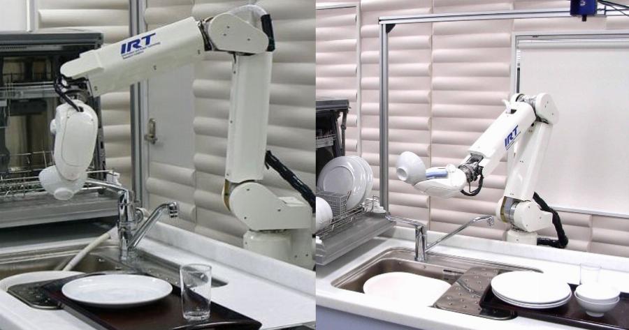 Το όνειρο κάθε γυναίκας: Ήρθε το ρομπότ που μαγειρεύει και μετά πλένει και τα πιάτα