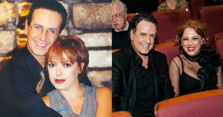 Χάρης Ρώμας και Ελένη Ράντου ποζάρουν ξανά μαζί 22 χρόνια μετά το τέλος του Κωνσταντίνου και Ελένης