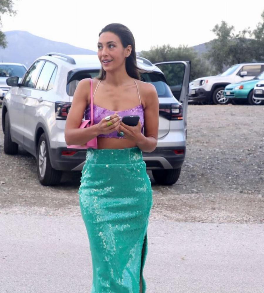 Σούσουρο με την εμφάνιση της Ευγενίας Σαμαρά στον γάμο του Ορφέα Αυγουστίδη