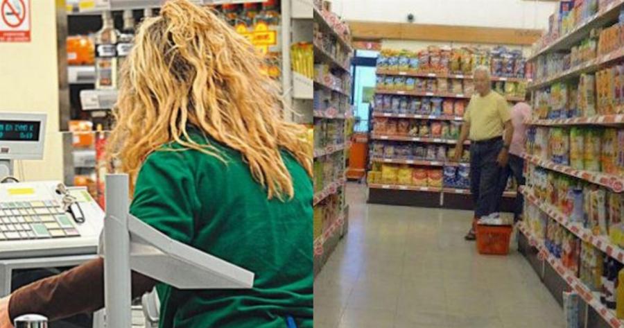 Αληθινή ιστορία: Σήμερα στο ταμείο του σουπερ μαρκετ, πατέρας έβγαζε πράγματα απο τη σακούλα