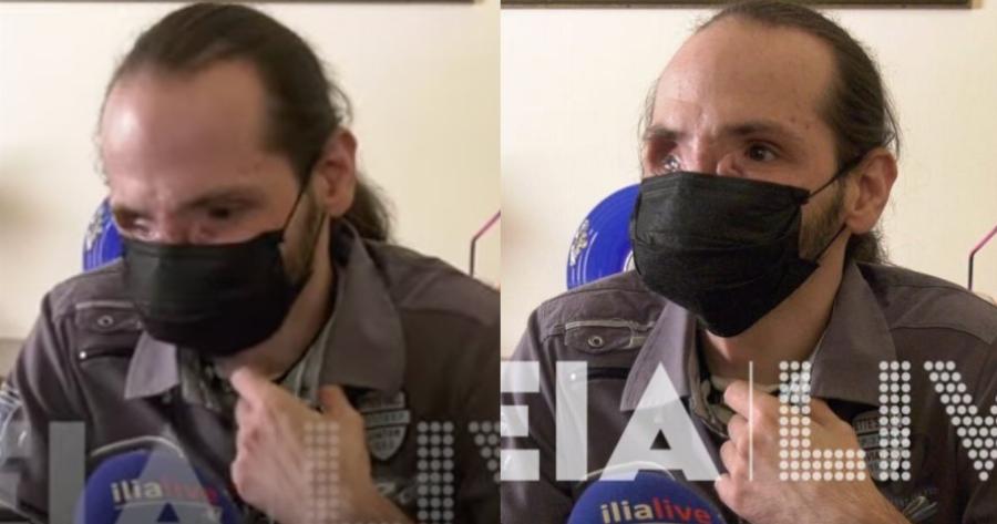 «Θέλω να ευχαριστήσω όλους τους ανθρώπους, είμαι καλά»: Οι πρώτες συγκινητικές δηλώσεις του Θύμιου Μπουγά μπροστά στην κάμερα