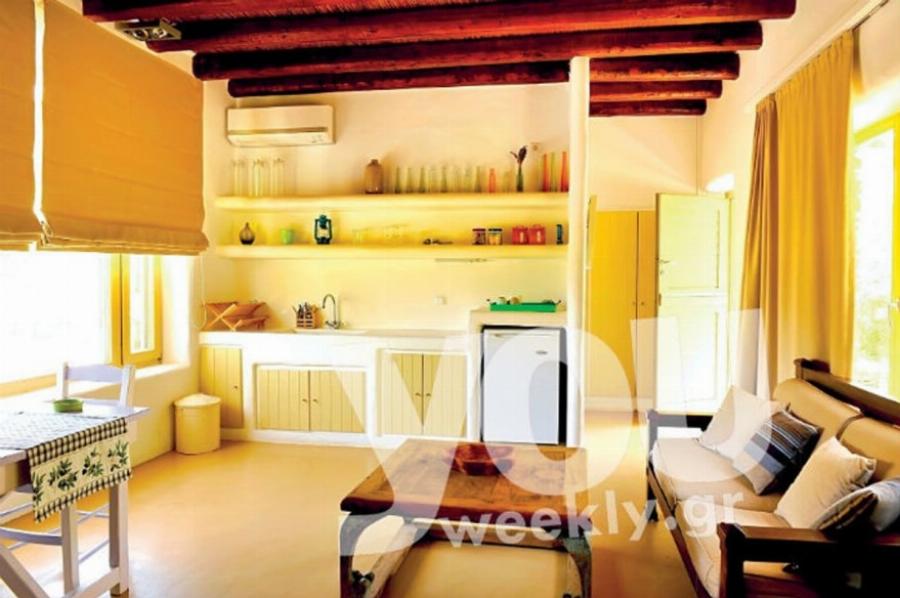 Ελένη Μενεγάκη: Το πέτρινο κάστρο της βασίλισσας της ελληνικής τηλεόρασης – Τζάκι στην κρεβατοκάμαρα και vintage κουζίνα