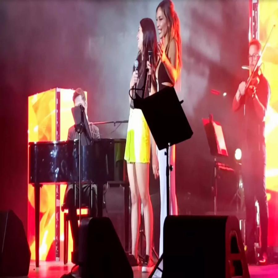 Σούσουρο με τη Δέσποινα Βανδή και το Βασίλη Μπισμπίκη: Δόθηκε το πρώτο φιλί μπροστά στις κάμερες