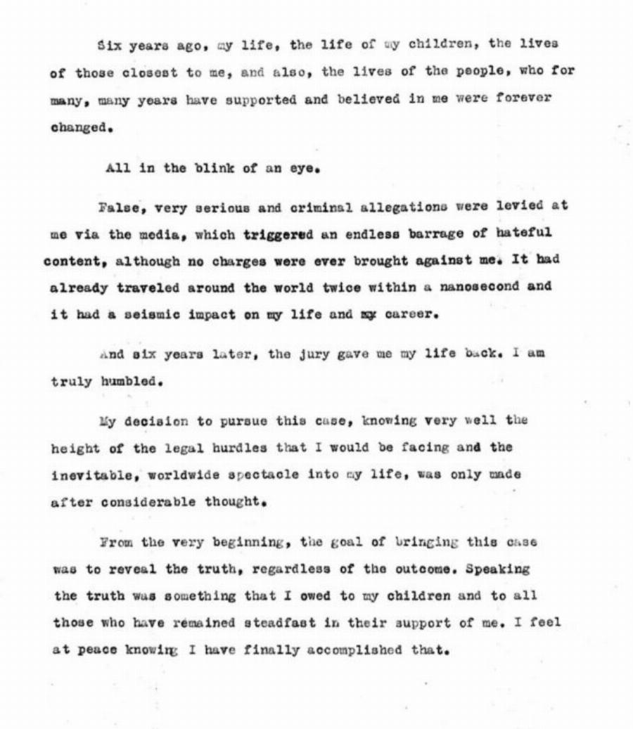 Τα είπε όλα με λίγες λέξεις: Η πρώτη αποστομωτική ανάρτηση του Τζόνι Ντεπ μετά τη δικαστική νίκη του εναντίον της Χερντ