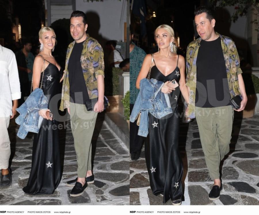 «Έτριξαν» τα σοκάκια της Μυκόνου: Η εντυπωσιακή εμφάνιση της Κατερίνας Καινούργιου στα στενά του νησιού