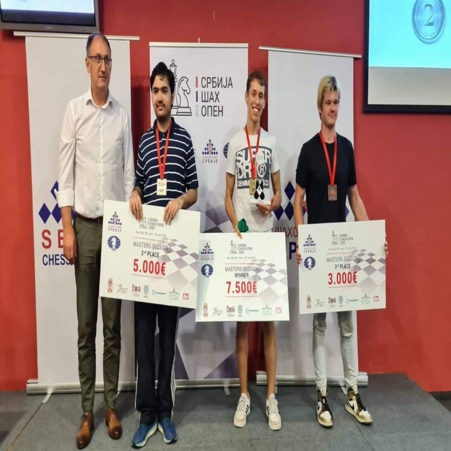 O πρώτος των πρώτων: Σκακιστής από την Θεσσαλονίκη βγήκε πρώτος σε διεθνές τουρνουά όπου συμμετείχαν 40 «Grand Maitre»