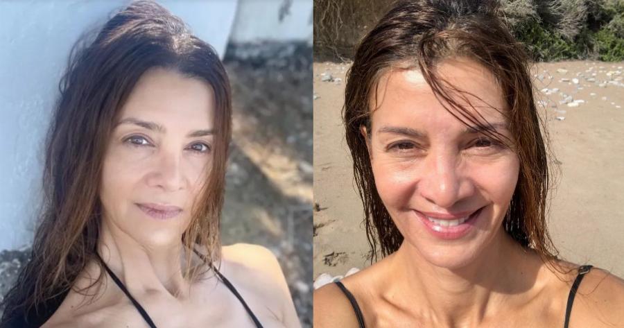 Κατερίνα Λέχου: Ποζάρει με μαγιό και χωρίς μακιγιάζ δείχνει πως πρέπει να είσαι στο «Νησί»