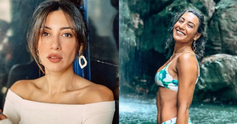 Σαν αρχαία Ελληνική θεότητα: Οι πόζες της Ευγενίας Σαμαρά με λευκό φόρεμα στη Σαμοθράκη