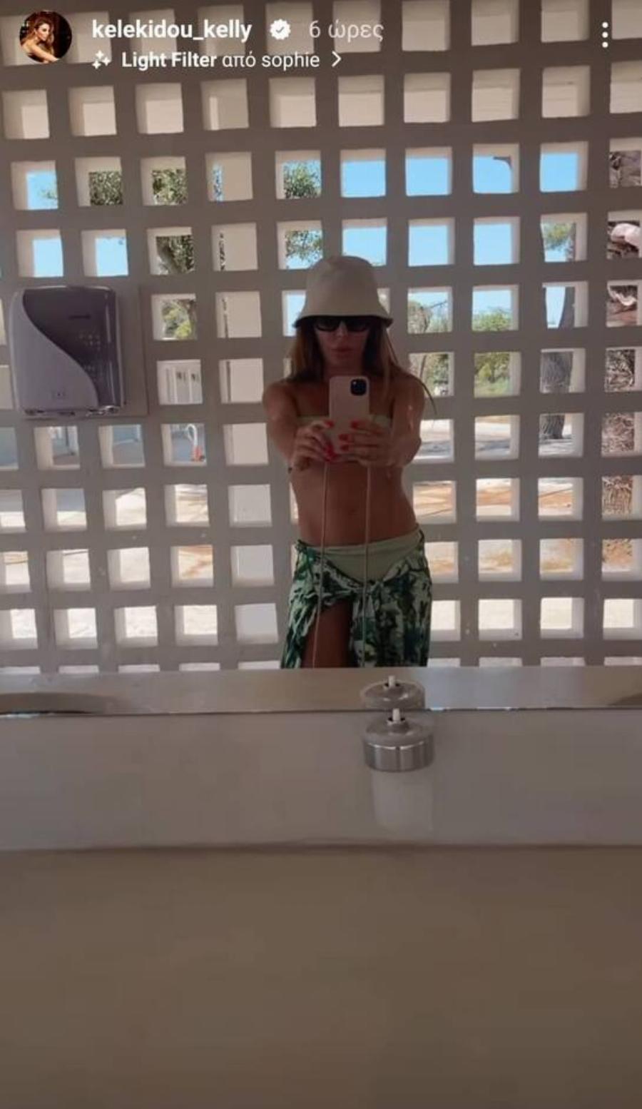 Μαυρισμένη και γυμνασμένη η Κέλλυ Κελεκίδου: Ποζάρει με μπικίνι στα 44 της και είναι πιο fit από ποτέ