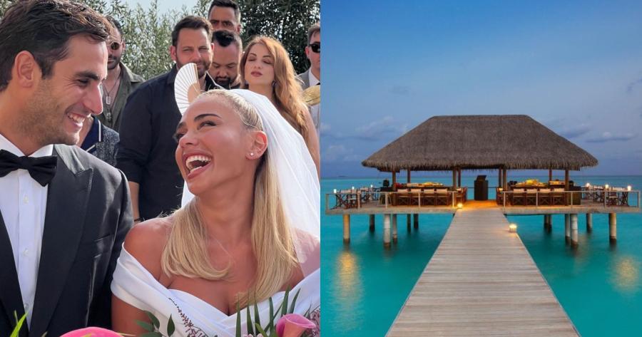 Παραδεισένιος προορισμός: Στις Μαλδίβες για μήνα του μέλιτος Μεταξά και Καπότση – Μοναδικές φωτογραφίες από το υπερ λούξ 5στερο ξενοδοχείο