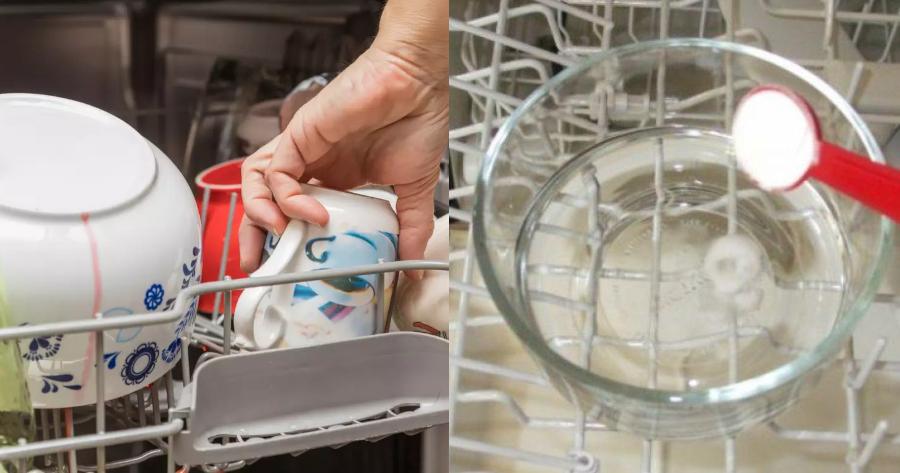 Απολύμανση στο πι και φι: Οι συμβουλές των ειδικών για ένα γρήγορο καθάρισμα στο πλυντήριο πιάτων