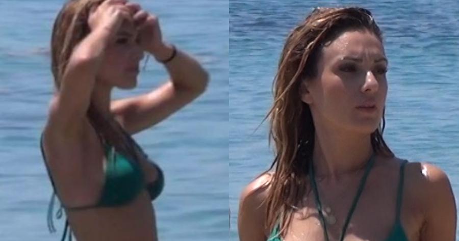 «Αναστέναξαν» τα σοκάκια της Μυκόνου: Μόλις κατάλαβαν ποια είναι στην θάλασσα όλα τα βλέμματα «καρφώθηκαν» πάνω της