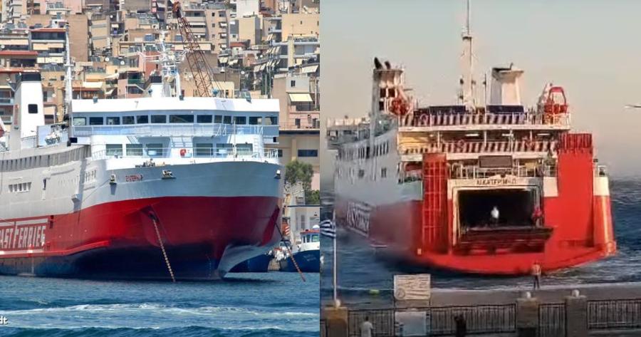 «Μάχη» με τα κύματα και τους ισχυρούς ανέμους: «Μαέστρος» καπετάνιος πάλευε επί 28 λεπτά για να δέσει στην Τήνο