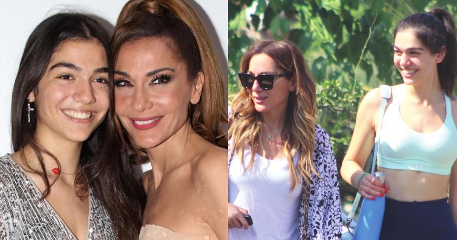 Μαμά και κόρη είναι αχώριστες: Φωτογραφίες από τη βόλτα της Δέσποινας Βανδή και της Μελίνας Νικολαΐδη στη Γλυφάδα