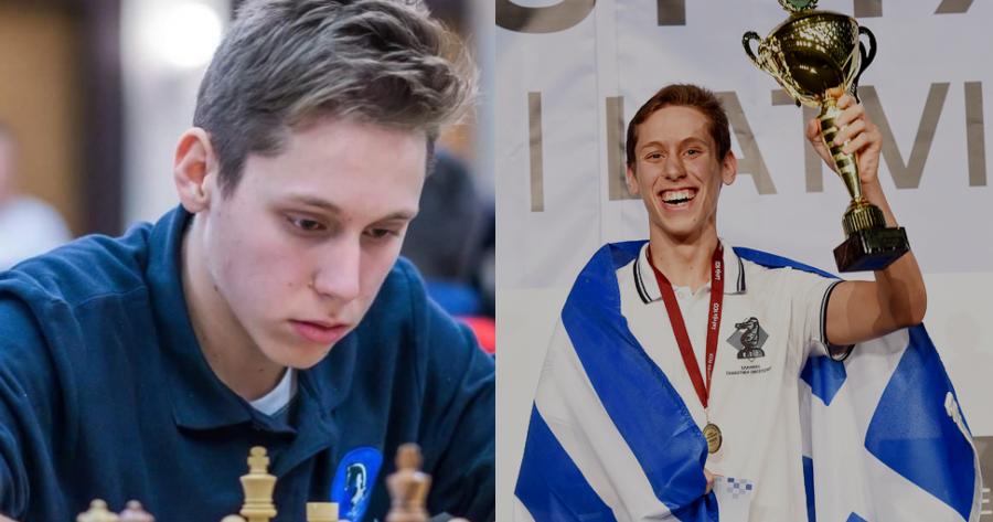 O πρώτος των πρώτων: Σκακιστής από την Θεσσαλονίκη βγήκε πρώτος σε διεθνές τουρνουά όπου συμμετείχαν 40 «Grand Maitre»