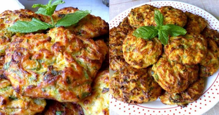 Όπως στη ταβέρνα: Οι πιο λαχταριστοί και ζουμεροί κολοκυθοκεφτέδες με πατάτα στο φούρνο για να γίνουν ελαφριοί