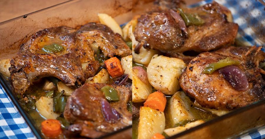 Το μυστικό των σεφ: Φτιάξτε τις πιο ζουμερές και νόστιμες χοιρινές μπριζόλες στο φούρνο – Το κόλπο που θα απογειώσει τη γεύση