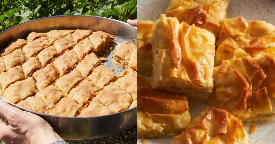 Η αγαπημένη τυρόπιτα των κτηνοτρόφων: Η εύκολη συνταγή για βλαχόπιτα με τραχανά που θα σας θυμίσει το χωριό