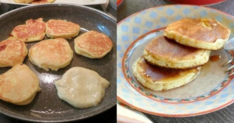 Το απόλυτο πρωινό: Αφράτες τηγανίτες γιαουρτιού, μόνο με 4 υλικά, λαχταριστές και εύκολες – Θα πάθετε πλάκα