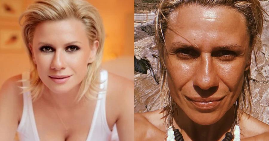 Λαμπερή και χωρίς φίλτρα στα 48 της: Η Κατερίνα Καραβάτου ποζάρει με το μαγιό της “καβάλα” σε φουσκωτό μονόκερο – Ξετρέλανε το διαδίκτυο