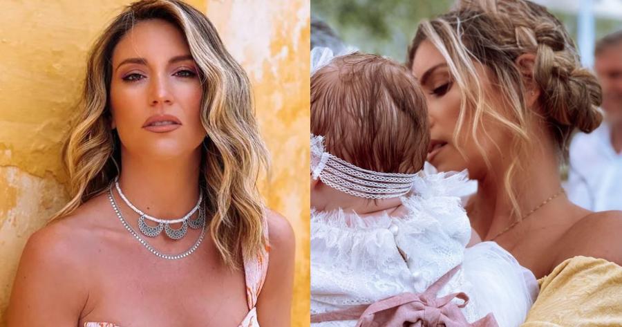 Μαμά και κόρη είναι αχώριστες: Το τρυφερό στιγμιότυπο της Αθηνάς Οικονομάκου με τη Σιέννα μέσα στη πισίνα