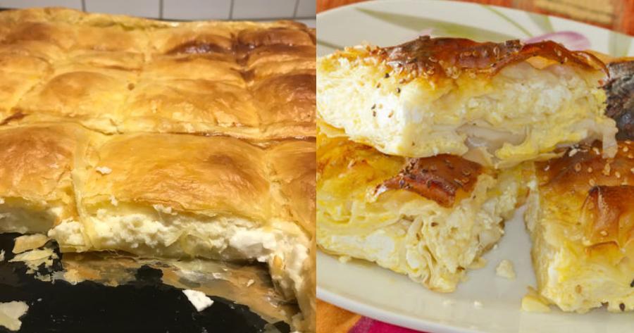 Τυρόπιτα για καλοφαγάδες: Η πανεύκολη συνταγή με μπεσαμέλ – Ιδανική για το τραπέζι της Κυριακής