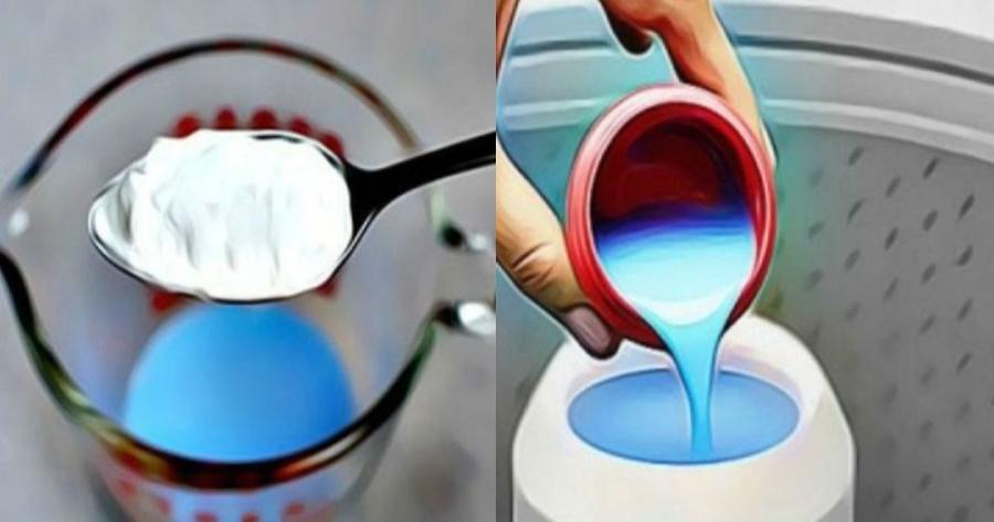 Θαυματουργό μαλακτικό: Έβαλε μαγειρική σόδα με 3 υλικά και έριξε το μείγμα στο πλυντήριο – Το αποτέλεσμα θα σας αφήσει άφωνους