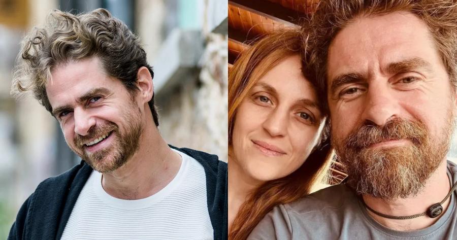 Σε καλοκαιρινή διάθεση: Ο Μαθιός άρχισε διακοπές με τη σύζυγό του και η κόρη τους έκλεψε την παράσταση