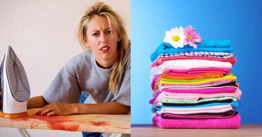 Όχι άλλος κόπος: Κάνε το σιδέρωμα παιχνιδάκι με αυτά τα 5 έξυπνα κόλπα