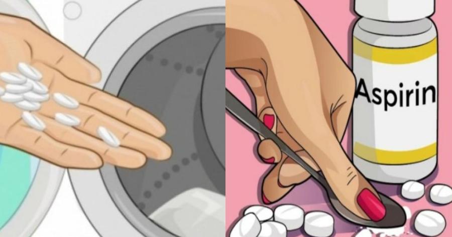 Θα πάθετε πλάκα: Πήρε και έβαλε ασπιρίνη στο πλυντήριο ρούχων – Το αποτέλεσμα; Θα σας αφήσει άφωνους