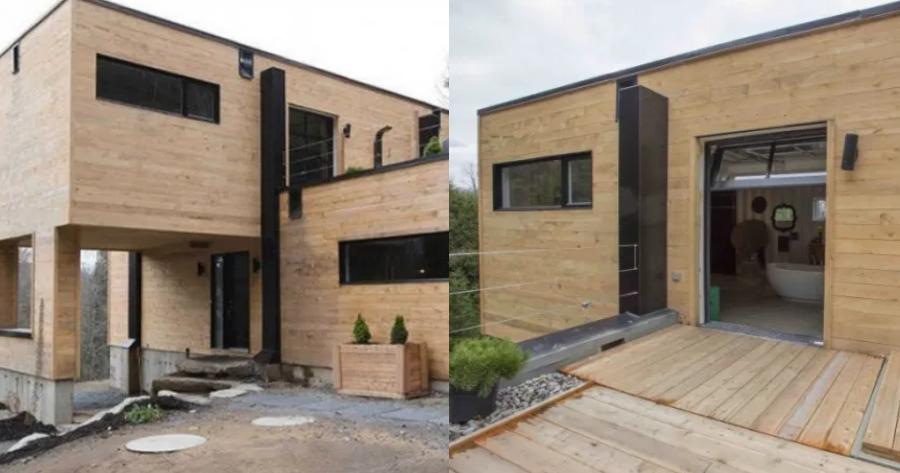 Γυναίκα πήρε και ένωσε 4 κοντέινερ, για να χτίσει το σπίτι που ονειρεύτηκε και το αποτέλεσμα είναι ο,τι πιο άνετο και πολυτελές